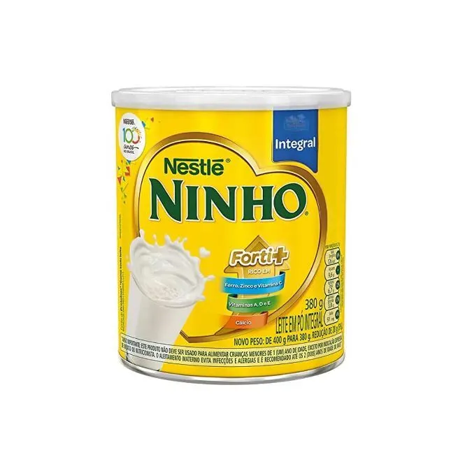 Leite em pó integral Ninho Nestlé 380g